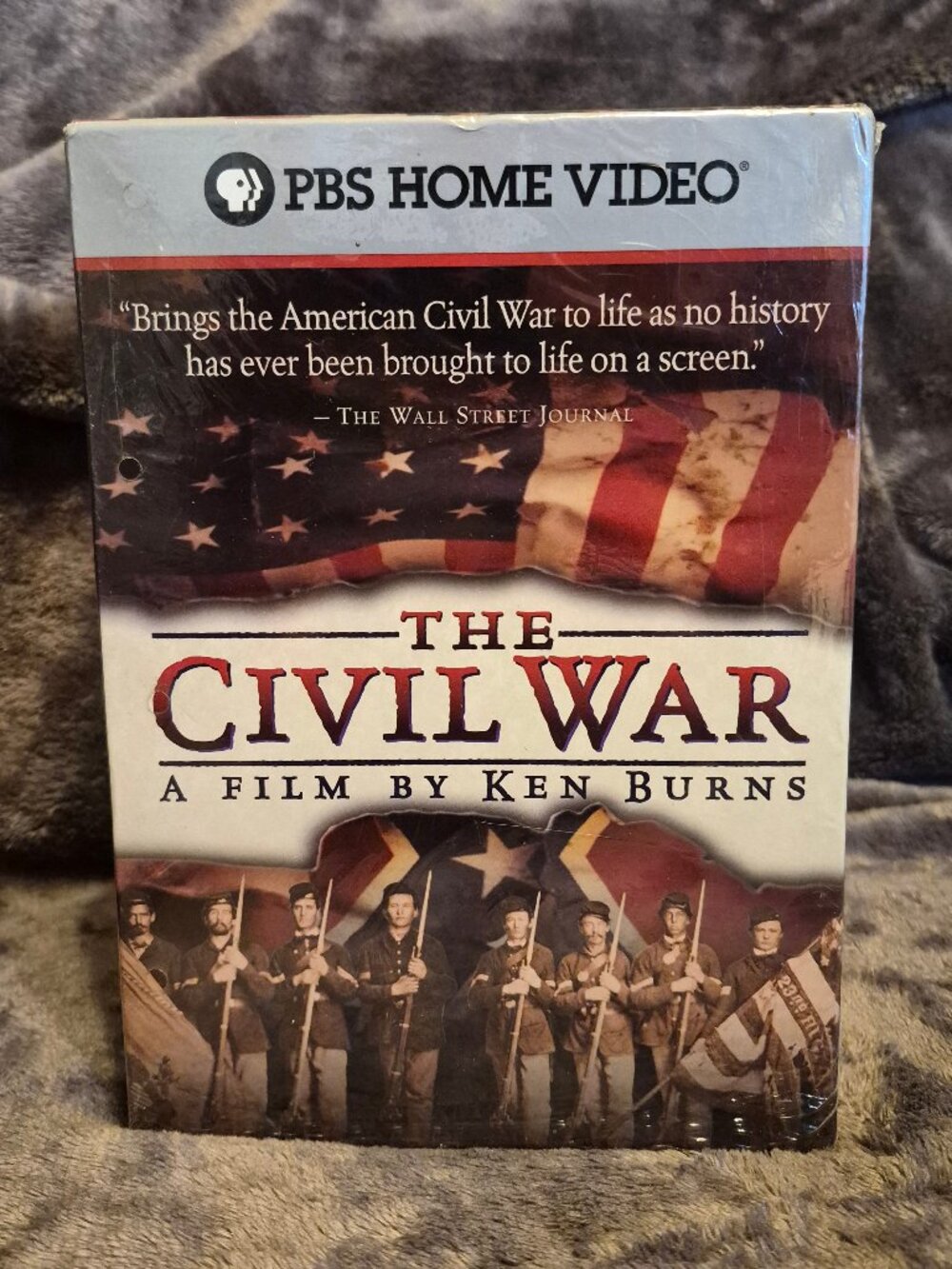 The Civil War 11 Hour 5 Tape Set VHS PBS Home Video Hype Sticker Ken Burns